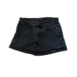 JOES Black Stretch High Rise Mini Casual Denim Jean Short 25